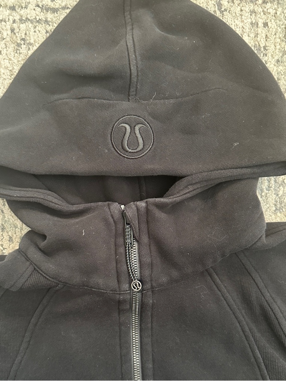lululemon athletica Black Half-Zip Hoodie - Picture 2 of 2